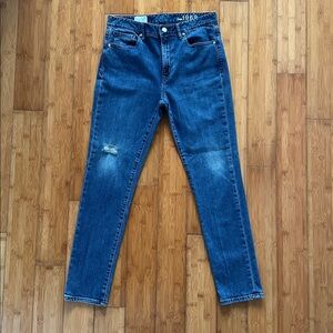 GAP 1969 Always Skinny High-Rise Jeans — Size 28, Preloved
